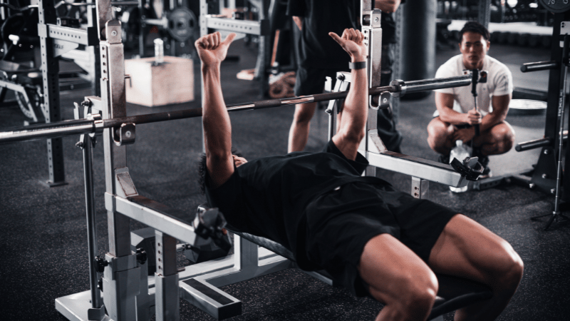 トレーニングをしているCOMPASS受講生