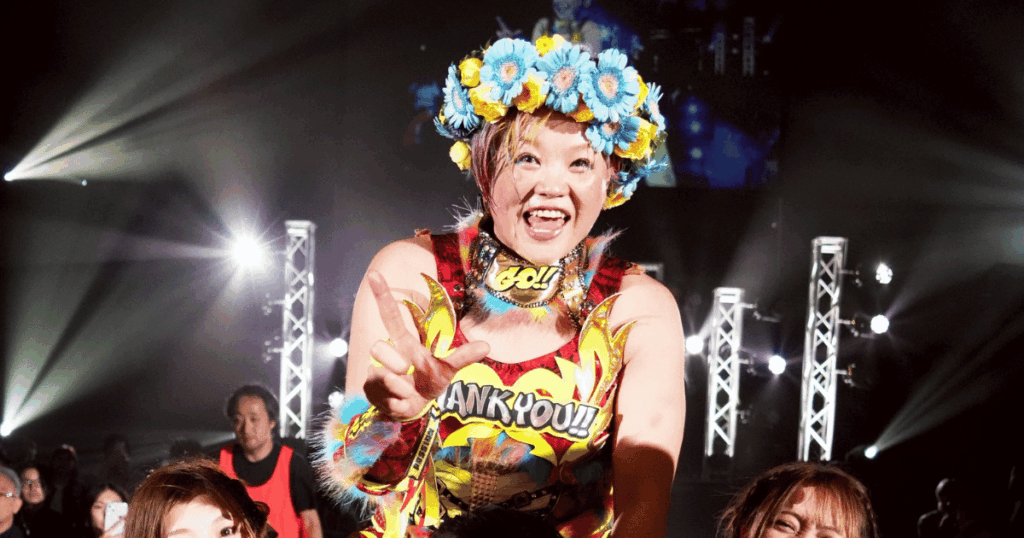 プロレスラー時代のななえさん