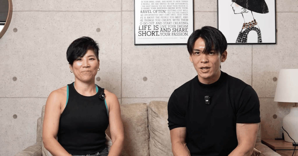 jimmyさんとの対談の様子