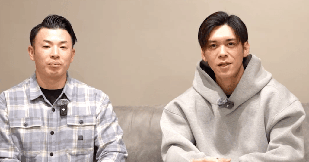 ゆうさくさんとの対談の様子